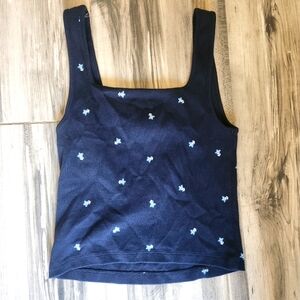 Womens Floral Tank Top